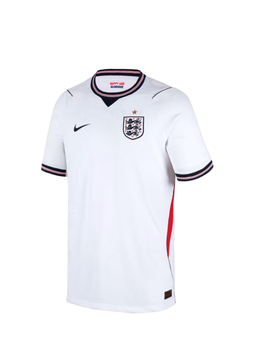 Nike England Youth Large White Home Football Jersey
